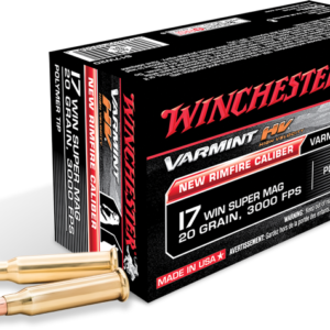 Winchester Varmint High Velocity Ammunition 17 Wsm ammo